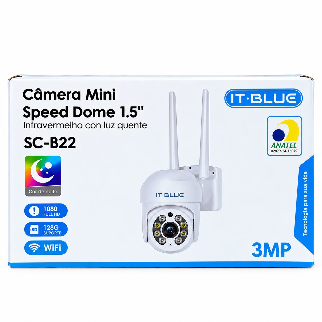 Câmera Mini Speed Dome IT-BLUE SC-B22
